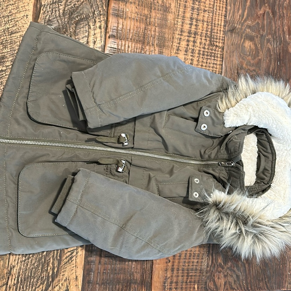 H&M toddler girls Anorak winter coat. Size 3T